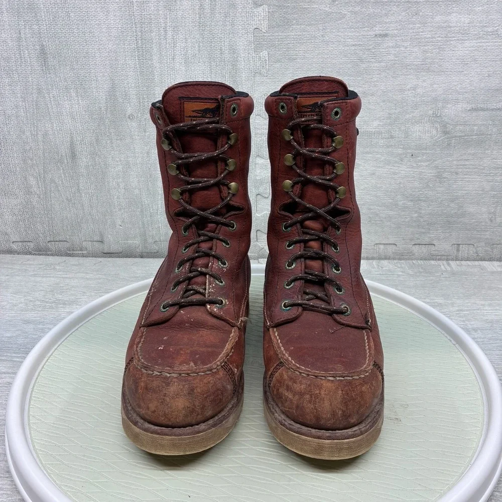 Red Wing Irish Setter Boots Mens 8 Brown Gore-Tex Waterproof Leather 847